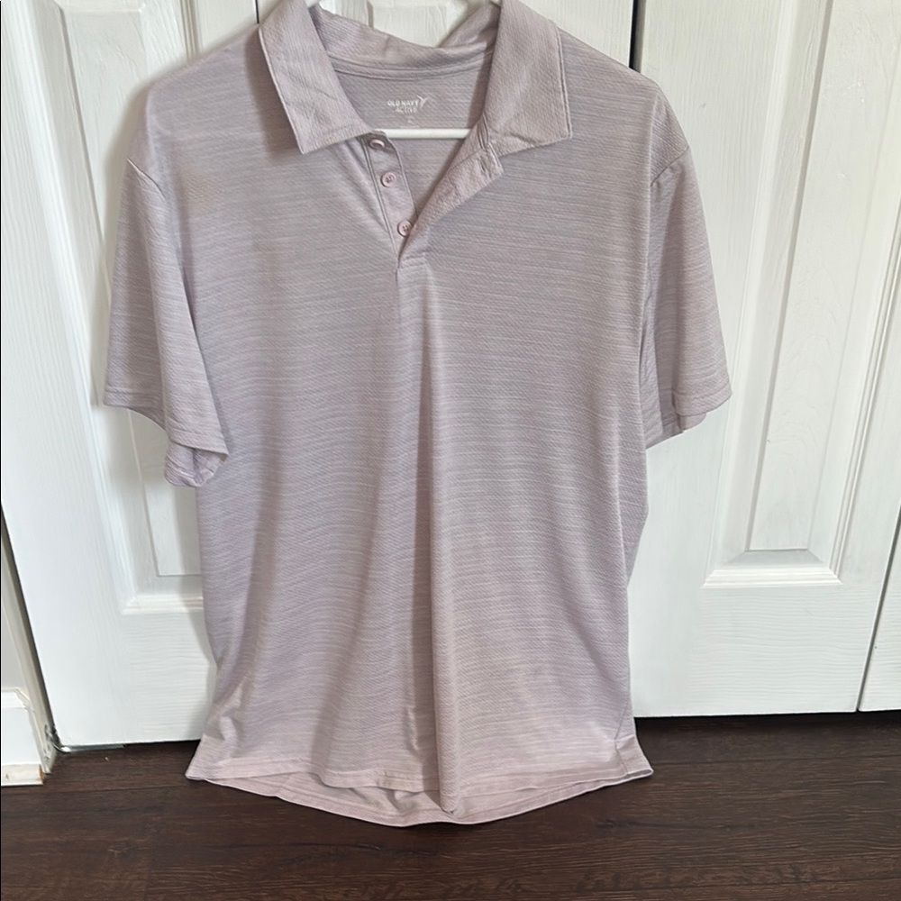 Greg Norman Collection Men's Light Purple Polo Shirt